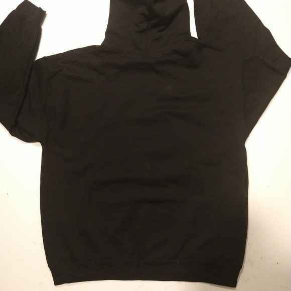 Prince purple rain hoodie XL blk Gildan measurement good condition - Picture 9 of 10